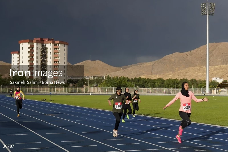 Tehran Grand Prix women's track and field competition