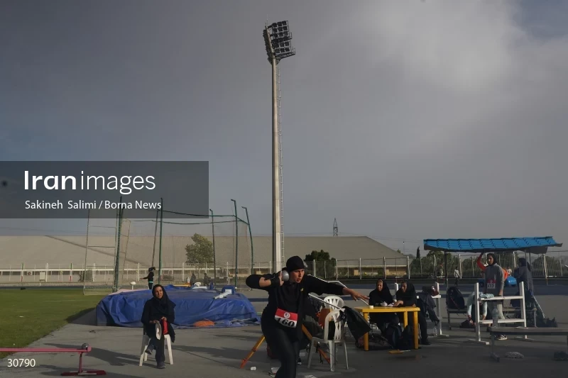 Tehran Grand Prix women's track and field competition