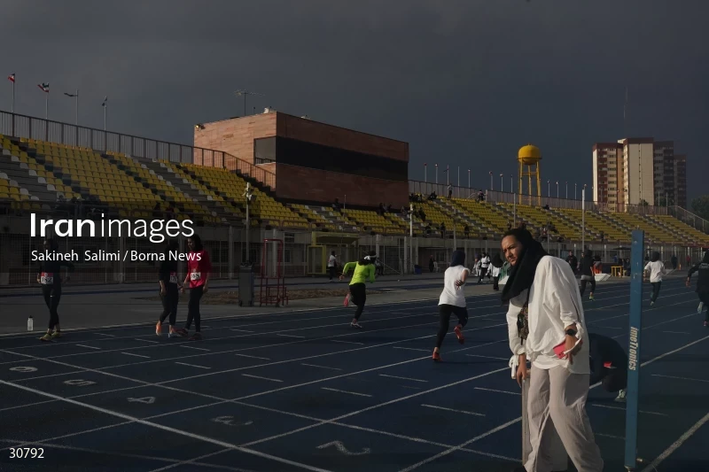 Tehran Grand Prix women's track and field competition