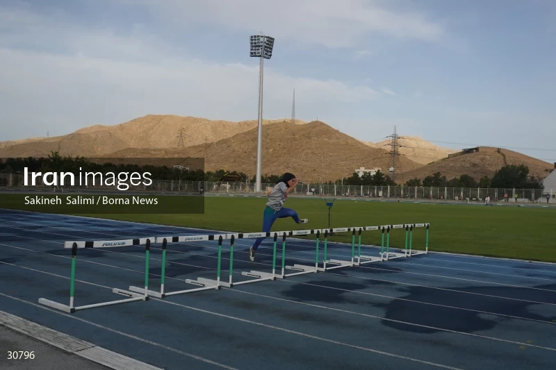 Tehran Grand Prix women's track and field competition