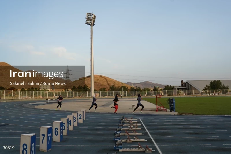 Tehran Grand Prix women's track and field competition