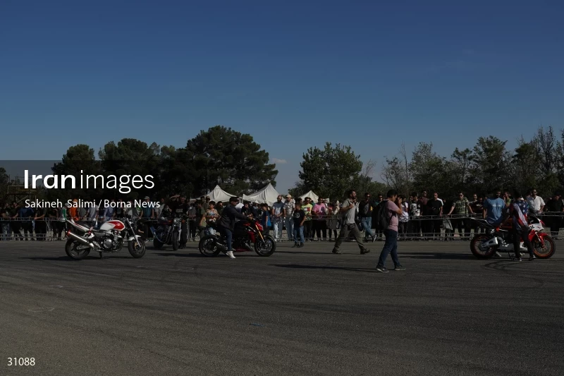 Gathering of classic cars in Tehran
