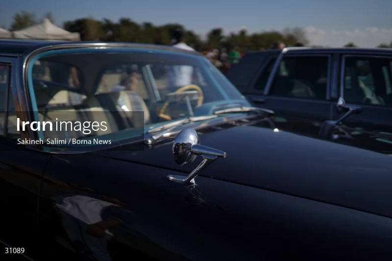 Gathering of classic cars in Tehran