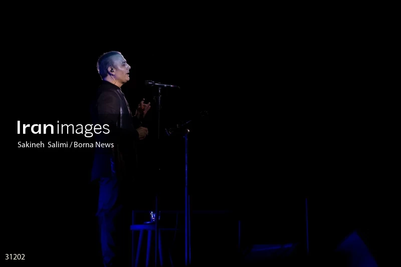 Alireza Ghorbani's concert in Saad Abad cultural and historical complex