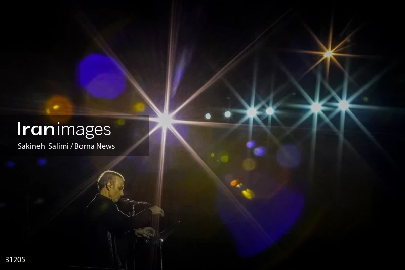 Alireza Ghorbani's concert in Saad Abad cultural and historical complex