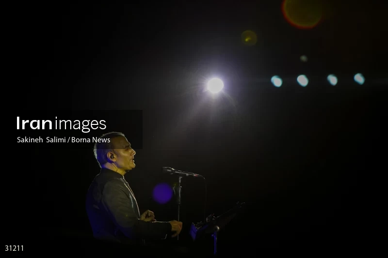 Alireza Ghorbani's concert in Saad Abad cultural and historical complex