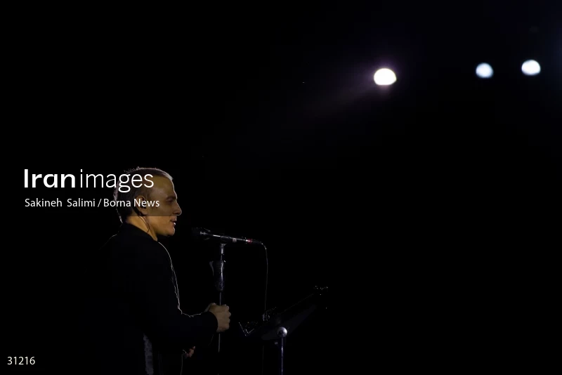 Alireza Ghorbani's concert in Saad Abad cultural and historical complex