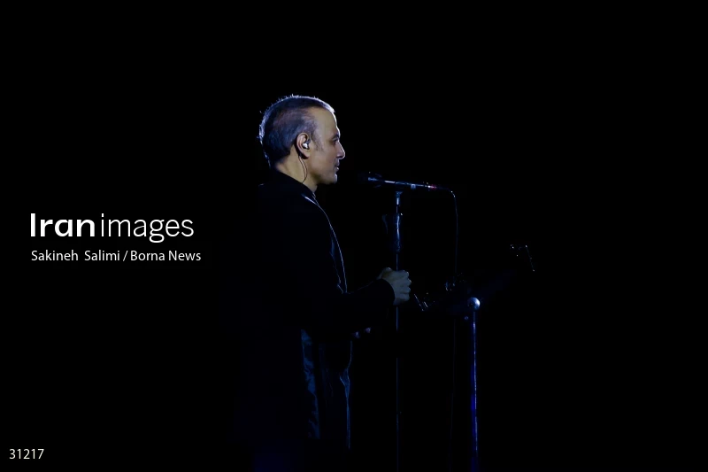 Alireza Ghorbani's concert in Saad Abad cultural and historical complex