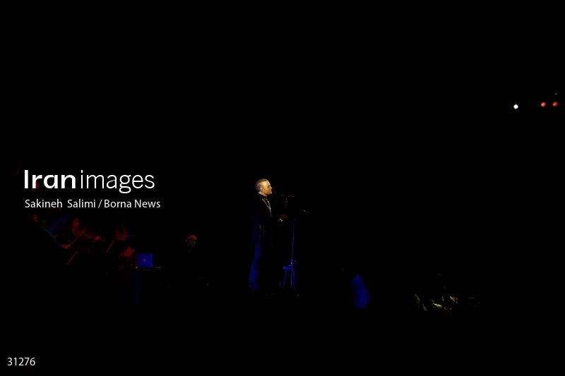 Alireza Ghorbani's concert in Saad Abad cultural and historical complex