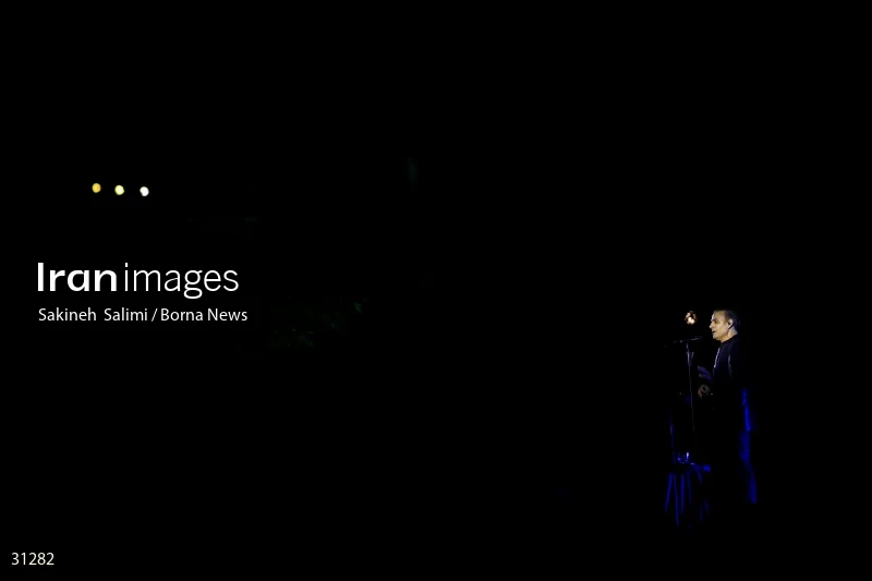Alireza Ghorbani's concert in Saad Abad cultural and historical complex