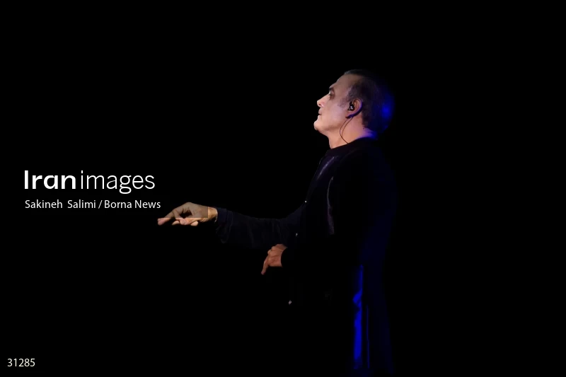 Alireza Ghorbani's concert in Saad Abad cultural and historical complex