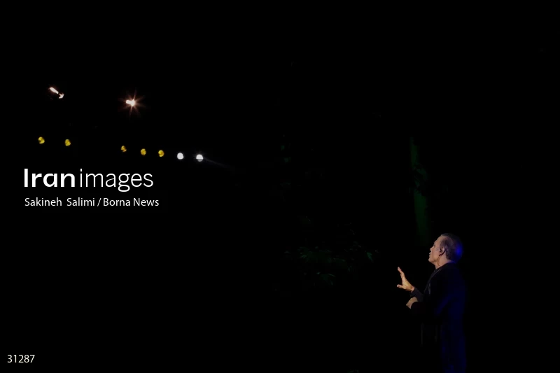 Alireza Ghorbani's concert in Saad Abad cultural and historical complex