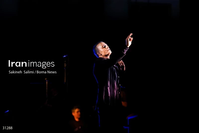 Alireza Ghorbani's concert in Saad Abad cultural and historical complex