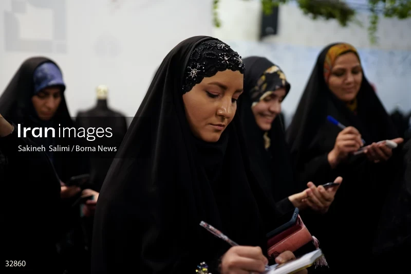 Muharram mourning clothing exhibition in Tehran