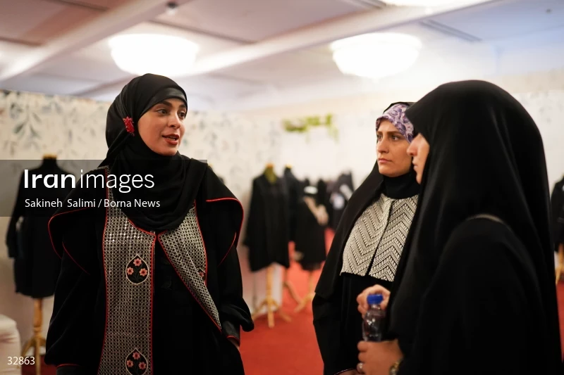 Muharram mourning clothing exhibition in Tehran