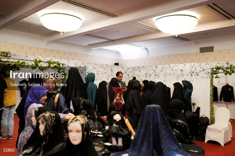Muharram mourning clothing exhibition in Tehran