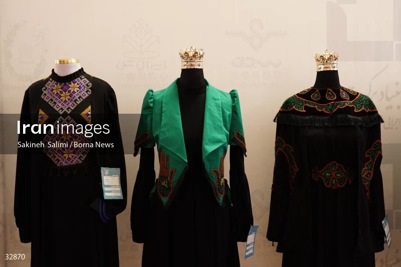 Muharram mourning clothing exhibition in Tehran