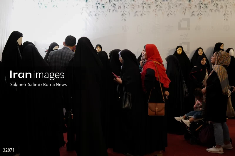 Muharram mourning clothing exhibition in Tehran