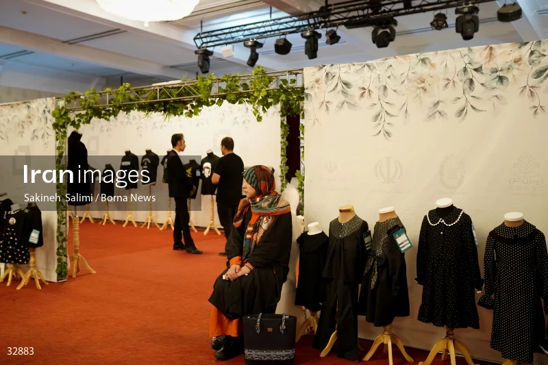 Muharram mourning clothing exhibition in Tehran
