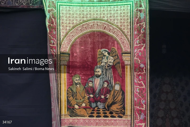 Mourning at Hosseinieh Sadat Akhavi in Tehran