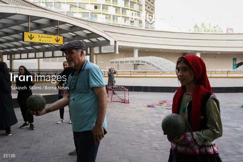 Metro Sports event in Tehran