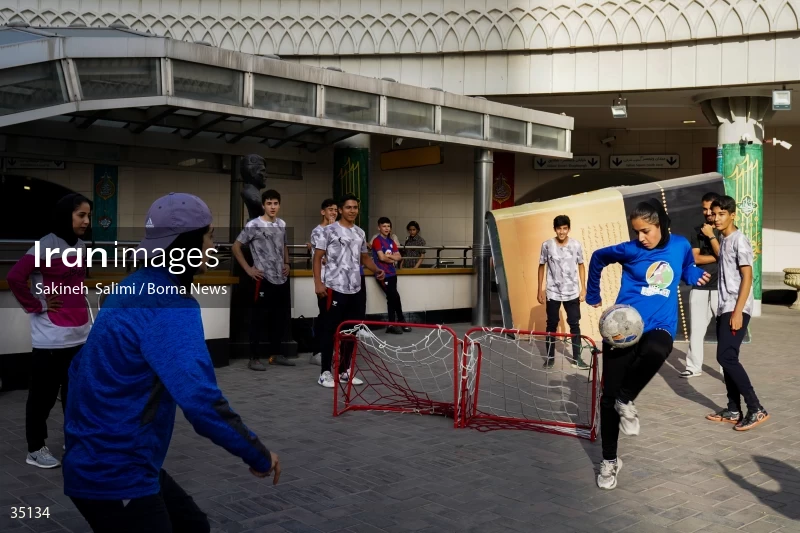 Metro Sports event in Tehran