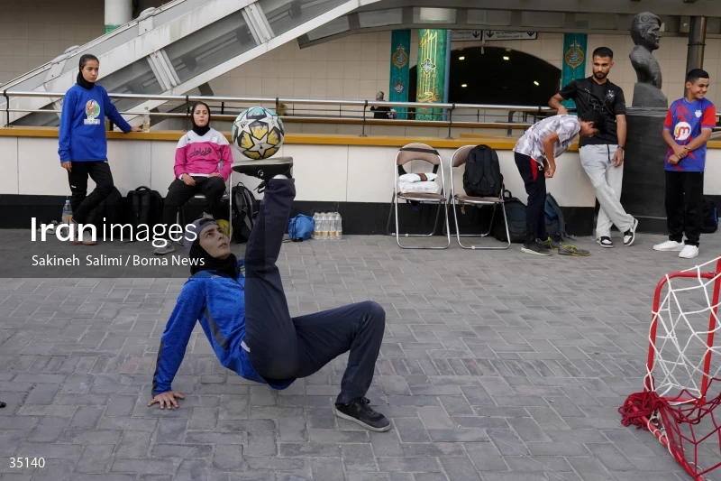 Metro Sports event in Tehran
