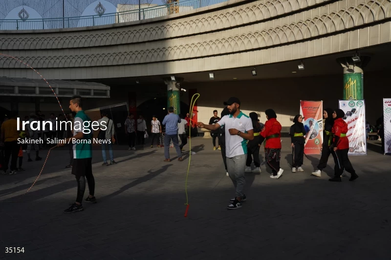 Metro Sports event in Tehran