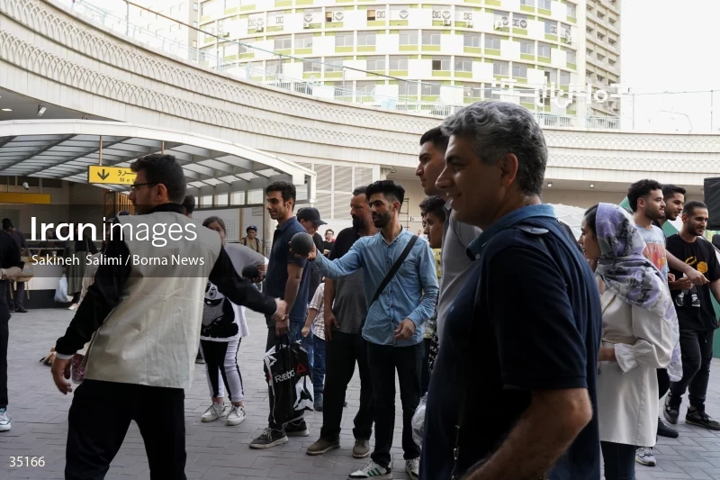 Metro Sports event in Tehran