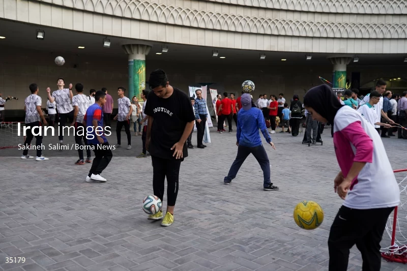 Metro Sports event in Tehran