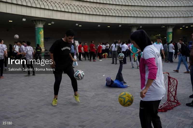 Metro Sports event in Tehran