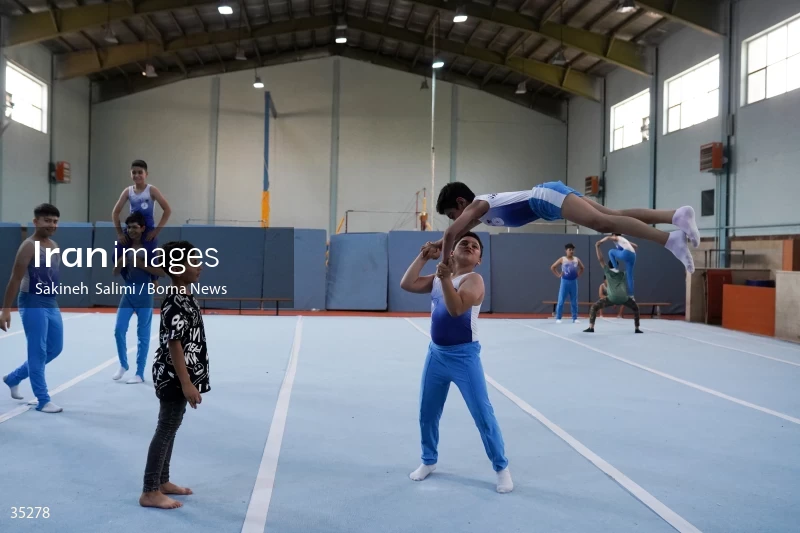 Gymnastics acrobat competitions (Acrogym)