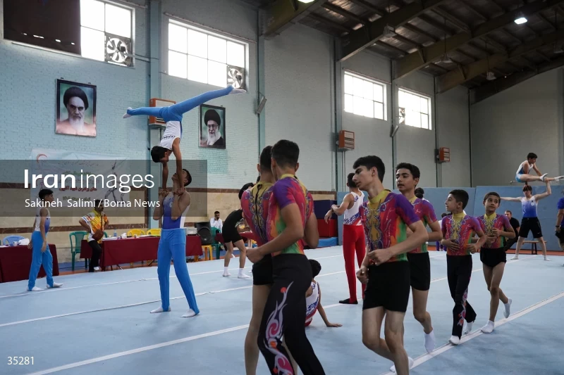 Gymnastics acrobat competitions (Acrogym)