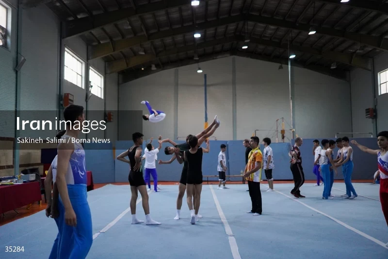 Gymnastics acrobat competitions (Acrogym)