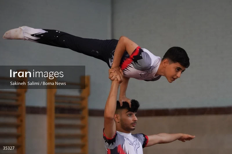 Gymnastics acrobat competitions (Acrogym)