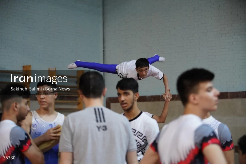Gymnastics acrobat competitions (Acrogym)