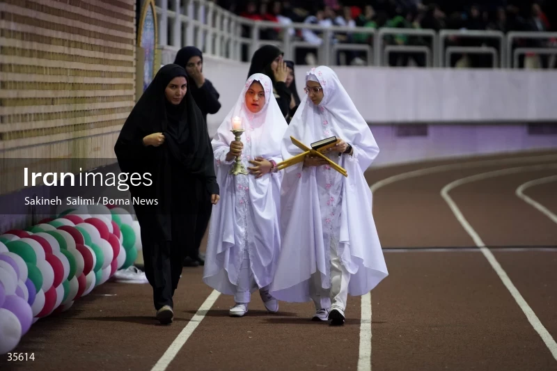 The opening ceremony of sports competitions for students with hearing impairments