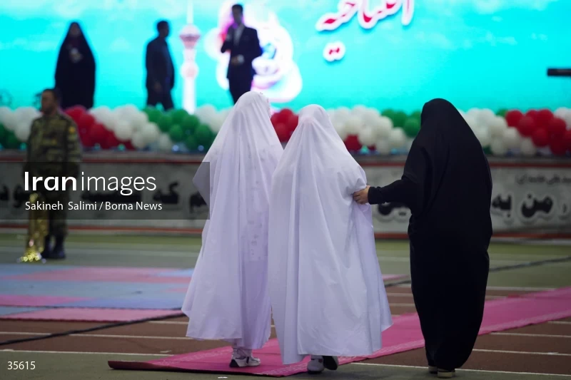 The opening ceremony of sports competitions for students with hearing impairments