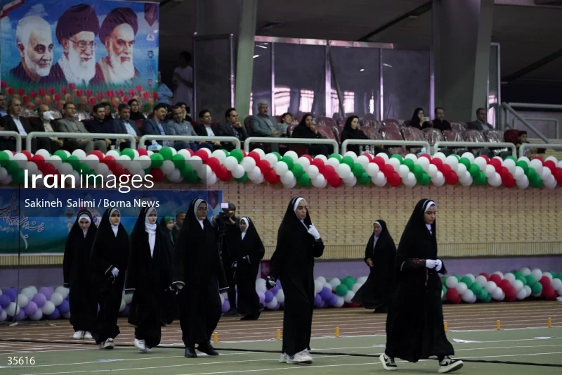 The opening ceremony of sports competitions for students with hearing impairments