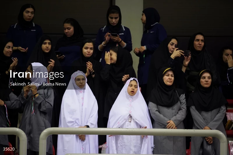 The opening ceremony of sports competitions for students with hearing impairments