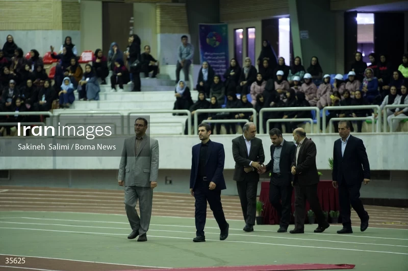 The opening ceremony of sports competitions for students with hearing impairments