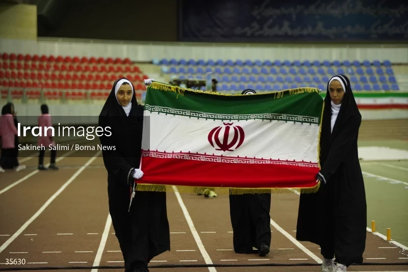 The opening ceremony of sports competitions for students with hearing impairments