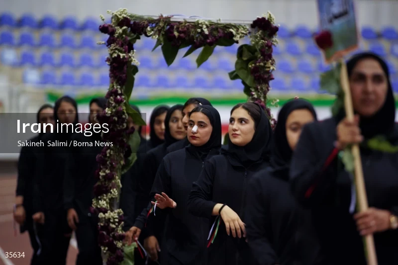 The opening ceremony of sports competitions for students with hearing impairments