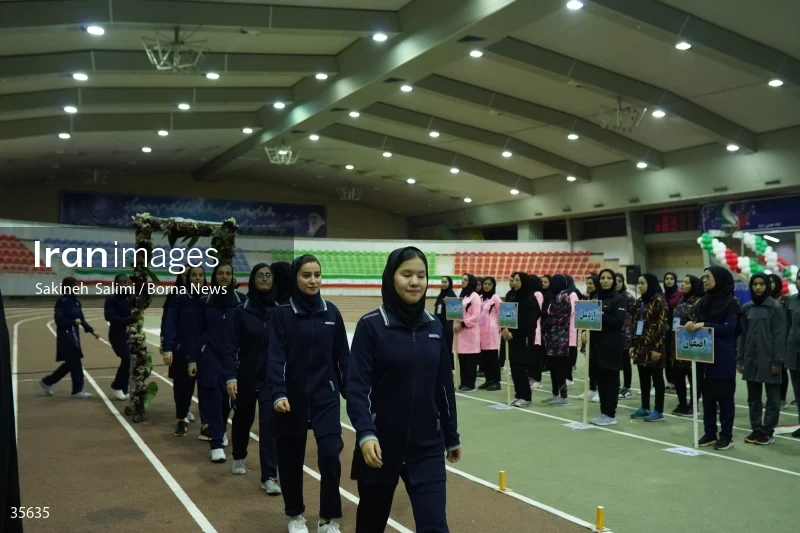 The opening ceremony of sports competitions for students with hearing impairments