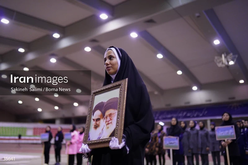 The opening ceremony of sports competitions for students with hearing impairments