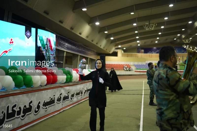 The opening ceremony of sports competitions for students with hearing impairments