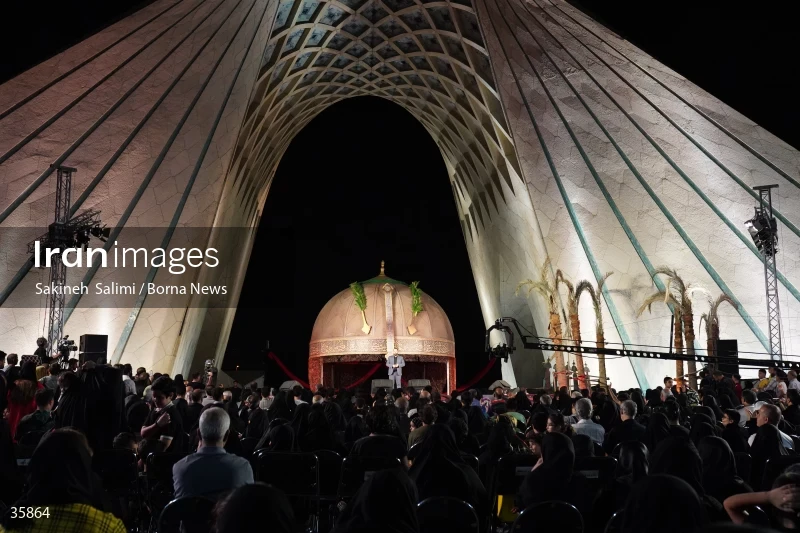 Ritual ceremony in Tehran to mark Muharram