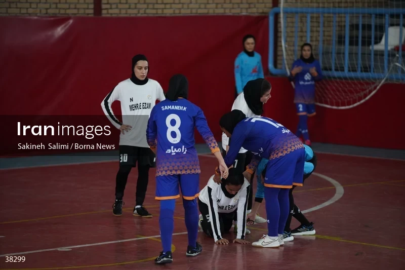 Women's Futsal Super League - Saipa VS Mehrezam