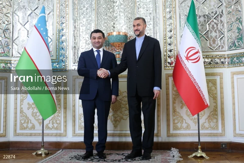 Meeting of the Acting Foreign Minister of Uzbekistan with Iranian Foreign Minister
