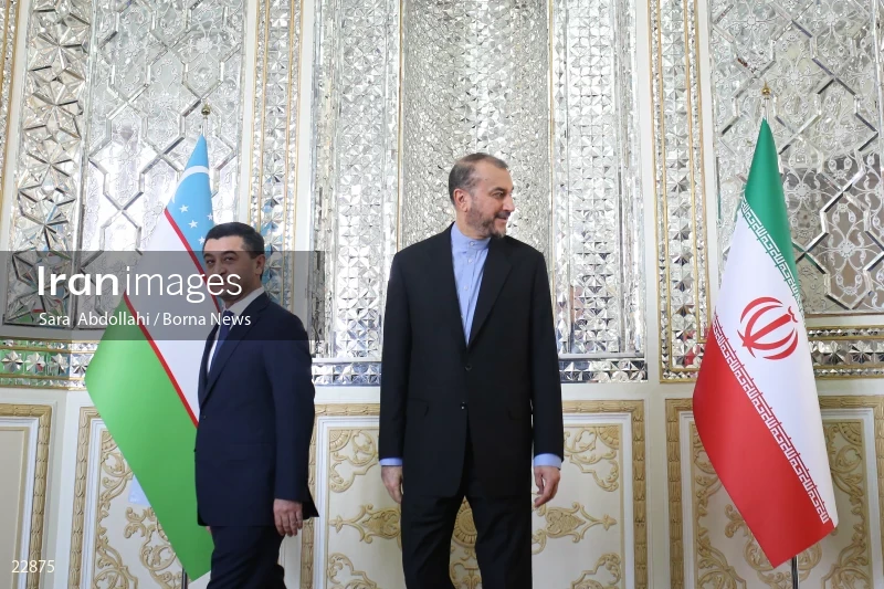Meeting of the Acting Foreign Minister of Uzbekistan with Iranian Foreign Minister